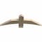 Ekena Millwork Bellingham Rough Sawn Timber Gable Bracket, Douglas Fir, 36"W x 12"H x 2"D x 4"F, 8/12 Pitch GBW036X12X0204BEL00RDF - alternate 5